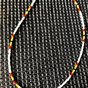 Seed bead necklace